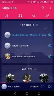 MusiCool android App screenshot 5